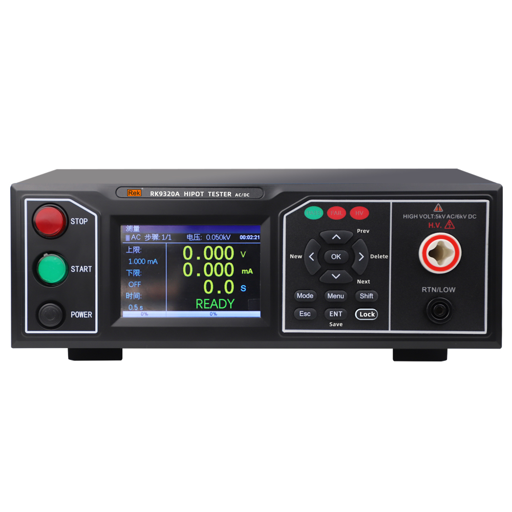 RK9310/RK9320/RK9320A/RK9320B系列程控交直流絕緣耐壓測試儀